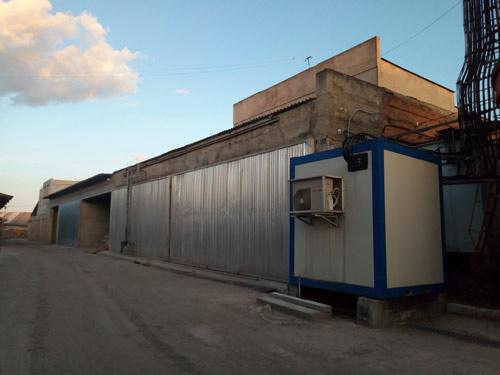 Kiln drying - Malyn furniture factory, PE